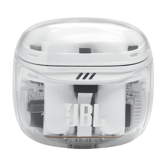 JBL Tune Flex 2 Ghost Edition - Ghost White - True Wireless Noise Cancelling Earbuds - Left